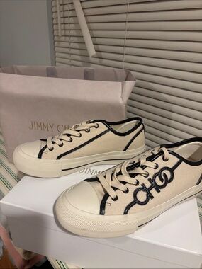 Jimmy Choo | Shoes | Jimmy Choo Fenix Lowf In White | Poshmark